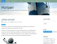 Tablet Screenshot of huripari.com